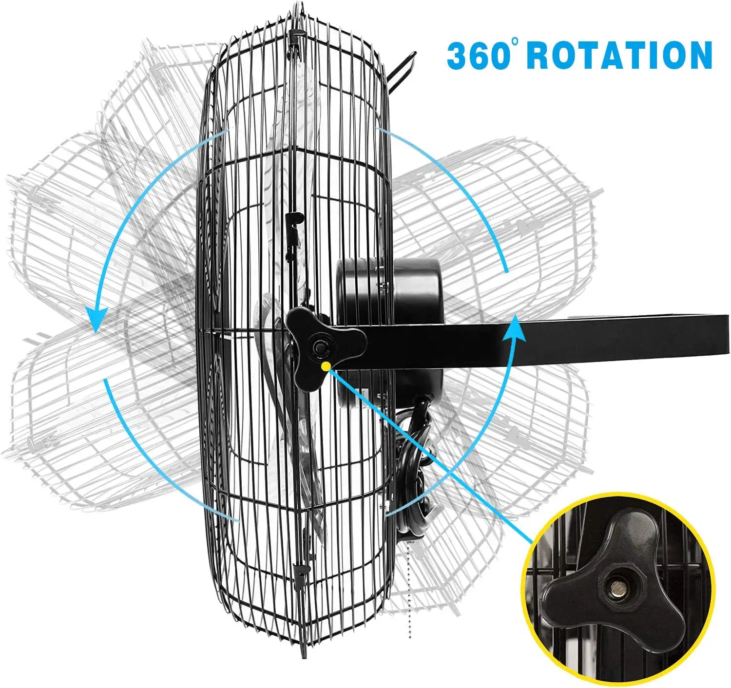 Wall Fan, Waterproof, 120, Electric - detail 14