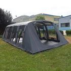 Family Luxury 10-12 Persons Big Outdoor Tunnel Tents Family Tunnel Inflatable Outdoor Camping Tent For Travelling