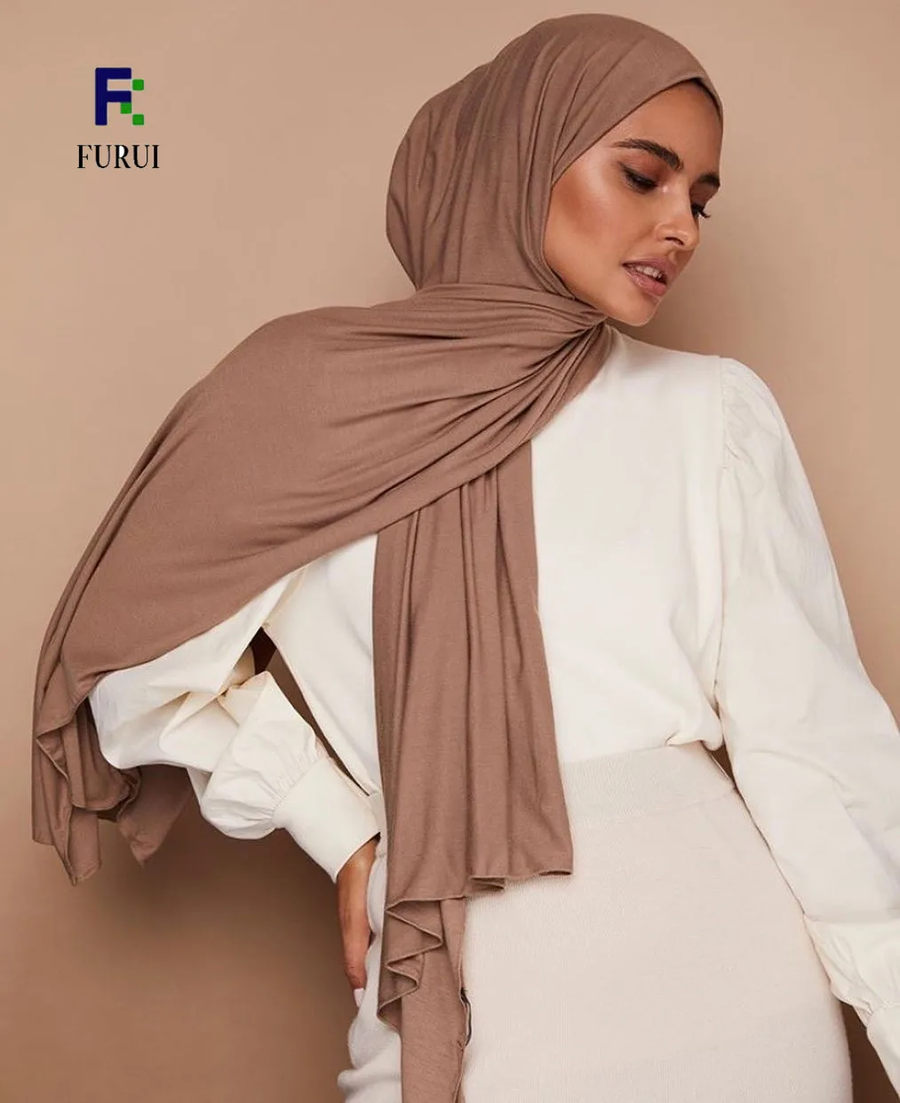 Hijab Cover-up or Scarf 100% Cotton Plain Sarong