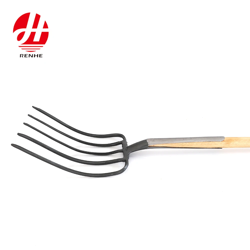 product uk hot sales high quality multifunctional steel 5t fork digging fork with long wood handle-3