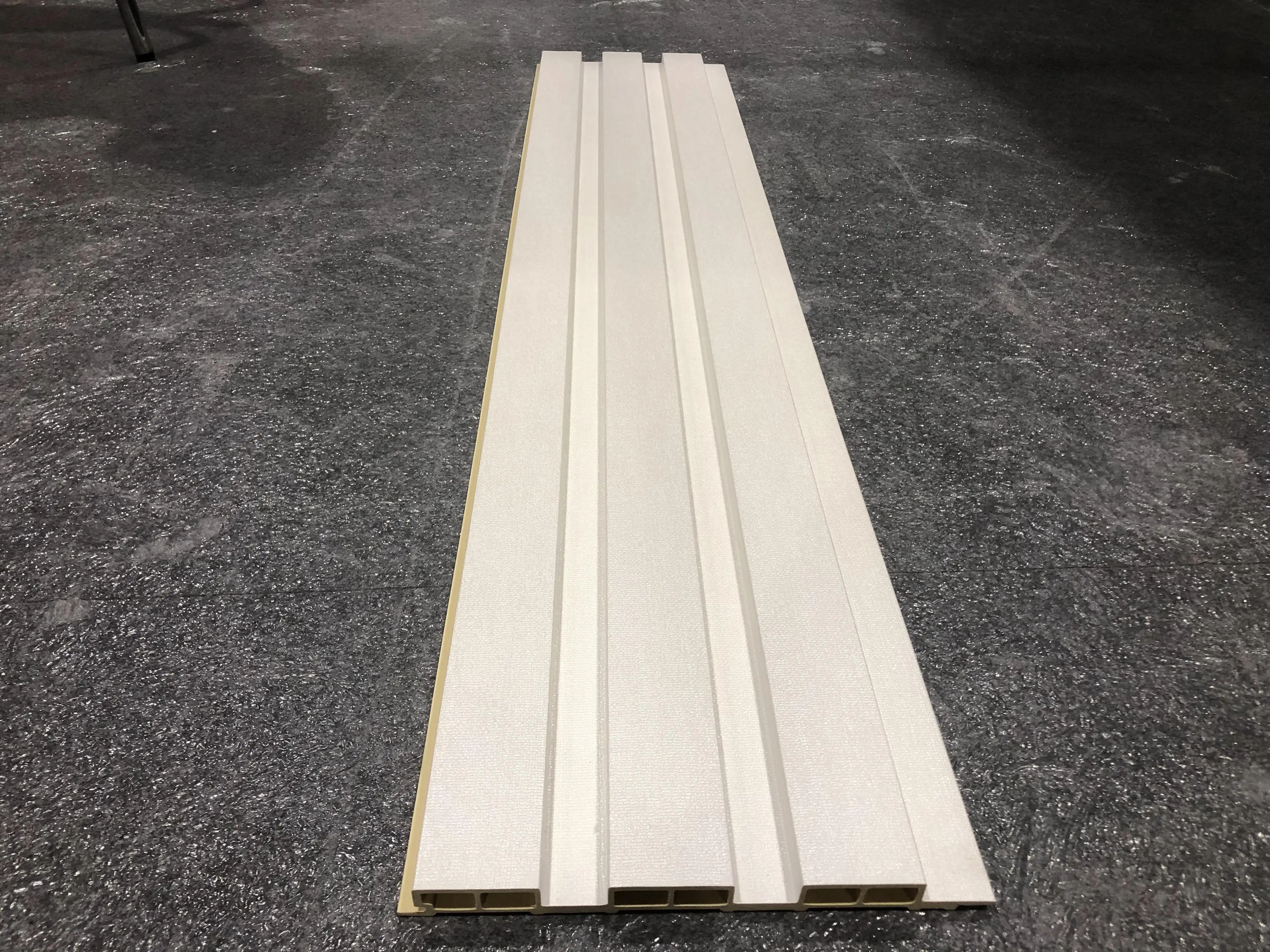 product melinco pvc insulation wallboard white fabric surface fluted panels 3d home decoration wall cladding indoor louvers panels-5