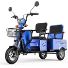 3 Wheel 3 2021Bule Color High Quality Electrical 3 Wheel Tricycle