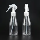 Spray Bottle Spray Bottle Plastic Eco Friendly 200ml Clear PET Plastic Spray Bottle For Cosmetic With Low MOQ
