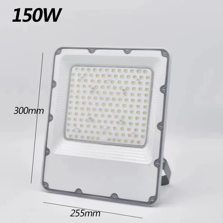 China factory cheap outdoor new bright led floodlight 50W 100W 150W 200W ultra-thin ip65 waterproof floodlight