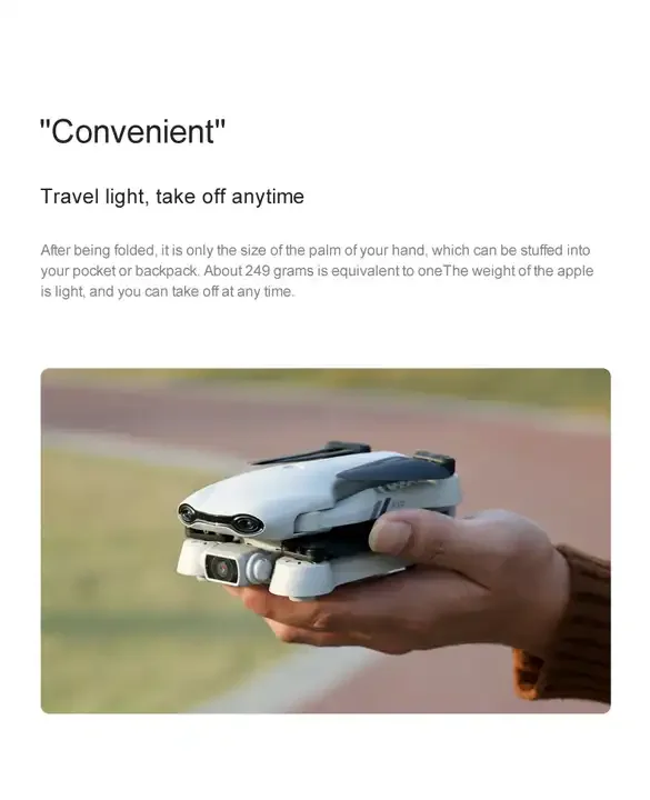 Drone Travel light