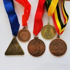 Medal Manufactures Cheap Price Gold Plated Custom Made 3d Blank Metal Sports Race Award Medals