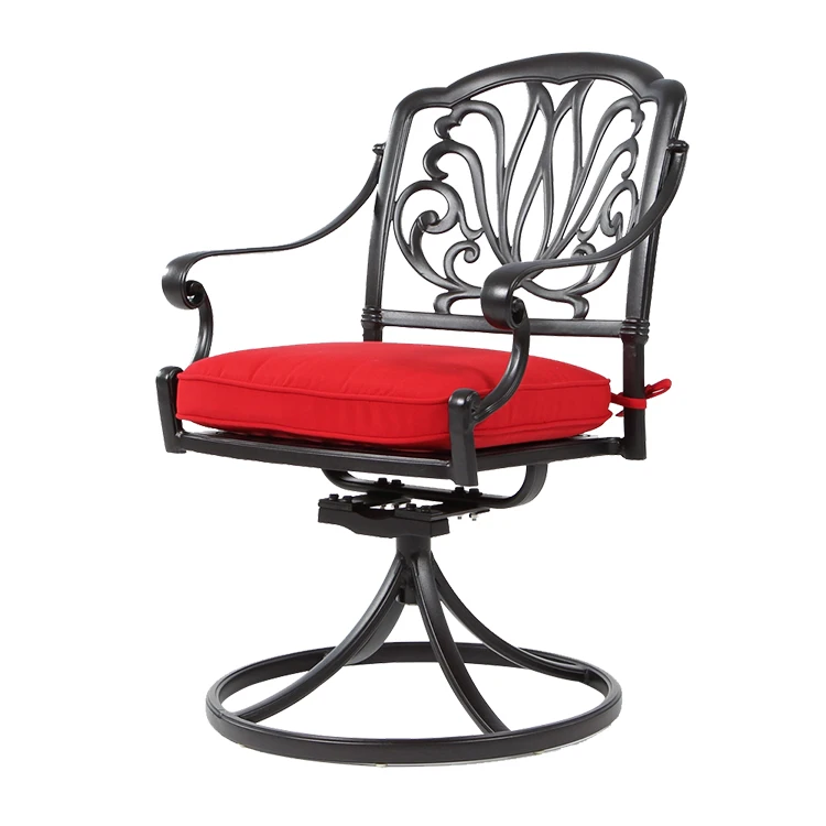 aluminium swivel garden chairs