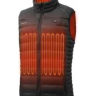 New Functional DC 7.4V Battery Powered Cheap Waistcoat For Man Electric Heated Mans Vest For Winter