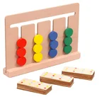 Abacus Educational New Bead Frame Baby Wooden Abacus Preschool Counting Calculator Educational Toys For Children