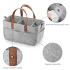 Baby Bag Baby Bag 2021 Best Sell Baby Felt Diaper Caddy Changing Bag Collapsible Baskets