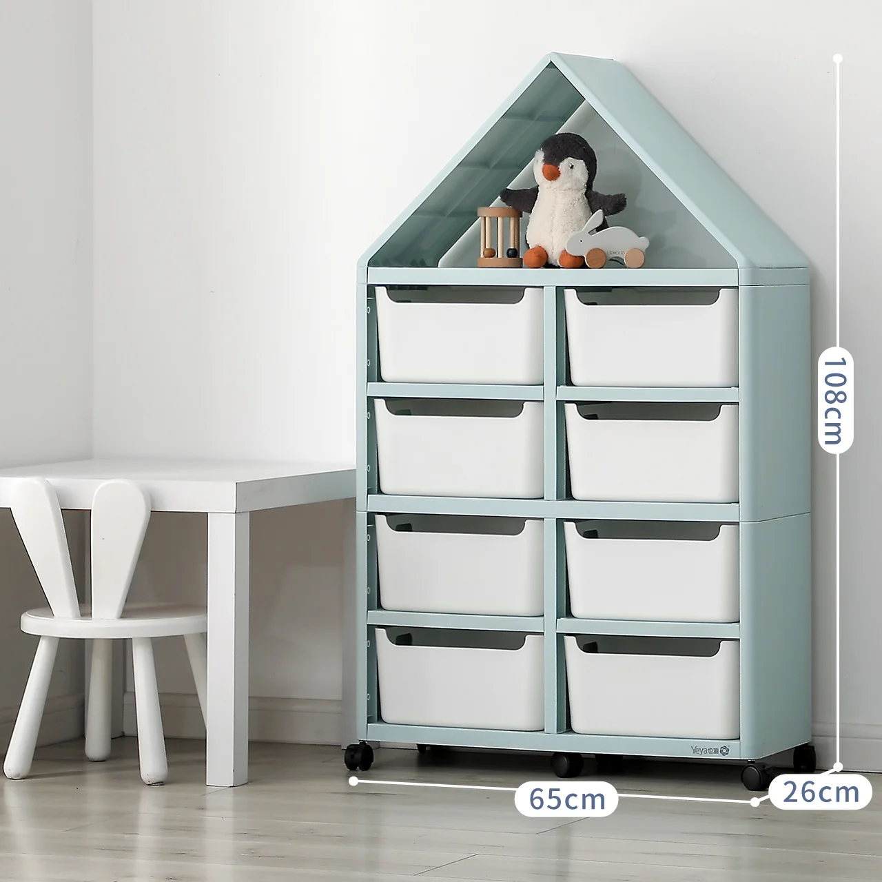 Kindergarten Furniture Sets Toy Shelf Book Shelves Organizer Kids Bedroom Teen Storage Box Rack Plastic Children Cabinets