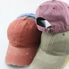 Baseball Custom Blank Plain Cheap Dad Washed Worn-out Unstructured Distressed Washed Baseball Cap