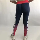 Custom Ladies 2 Pieces Sports Outfit Set Wide Straps Yoga Wearing Custom Crop Top With Active Legging Set