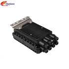 Odb China Made 288 Core Fiber Optic Splice Closure 4/4 Ports PA66 PP GF Pole Wall Mounted IP68