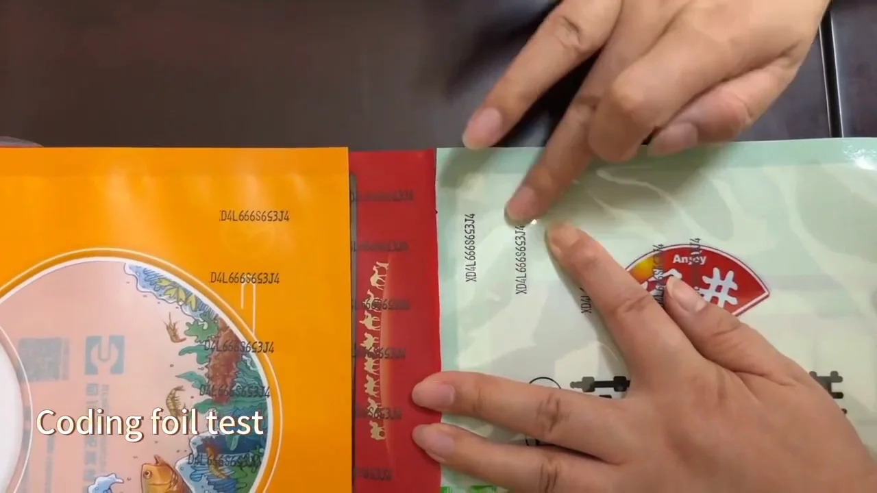 Mm M Scf Type Coding Foil Printing Date Coder Foil Hot Stamping Ribbons Pet Plastic