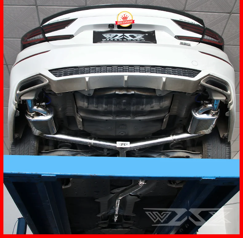 Custom Valvetronic Downpipe Catback Exhaust System For Honda Accord 2013-2021 Performance Exhaust Cat-back