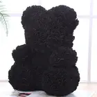 Rose Large 40Cm Valentine Day Wedding Dress Pe Foam Simulated Flower Teddy Rose Bear For Girl