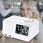 Radio Usb 2020 Hot Sale Digital FM Multi-function Radio USB Rechargeable LED Display Desktop Alarm Radio Clock