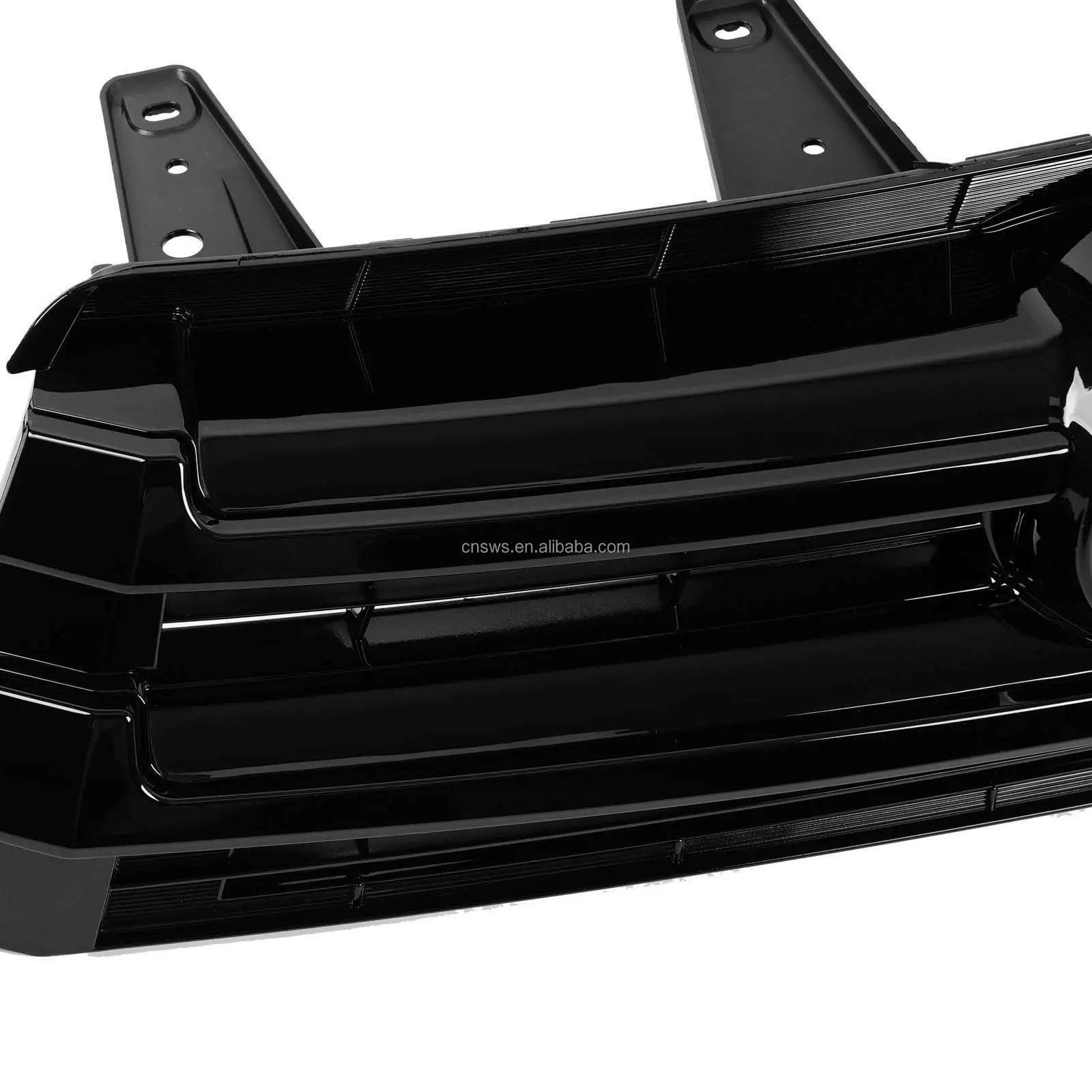 Produkt USA Frontstoßstangen-Obergrill mattschwarzer Maschengrill für Toyota Highlander 2017 2018 2019-36