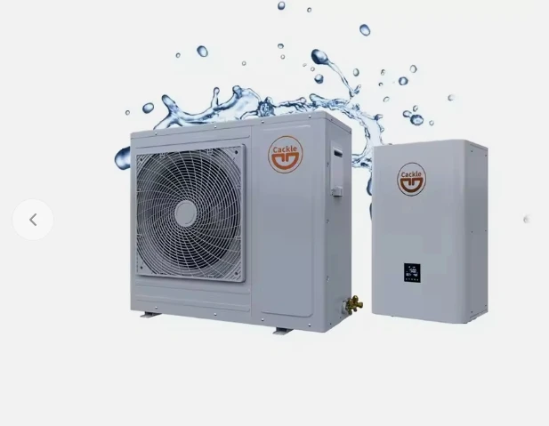 Silent 8kw & 10kw Inverter Air Source Heat Pump Electric Split System Water Heater Import from China Low Noise Fast Shipping