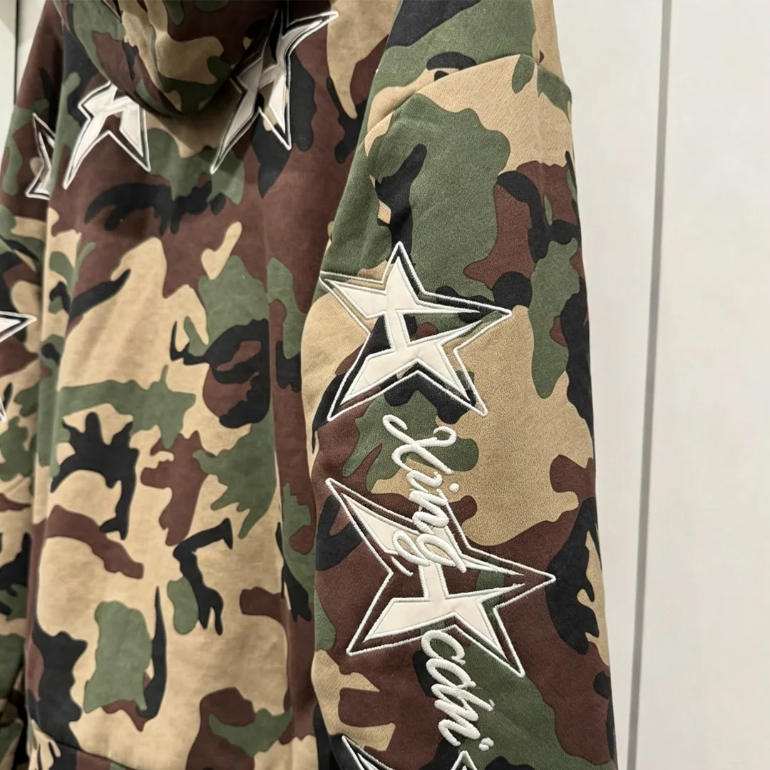 product factory customized camo print distressed men zip up hoodiesupport custom embroidery appliqueoem clothing manufacturer-6