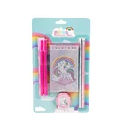 Stationery Art Set Contains Convenience Notebook And Writing Pen Cute Back School Supplies Art Deluxe Stationery Set