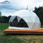Tent Dome Tent Customized Luxury Pvc Glamping Igloo Dome House Geodesic Dome Tent