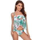 2021 3 Pieces Sexy Thong Reflective Bikini Holiday Swimsuit Vacation Suit