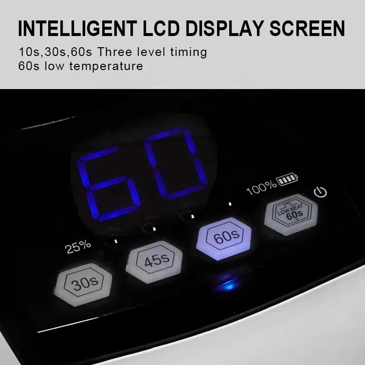 AT-NDUV-0151 manufacturer ABS nail phototherapy machine LED, quick drying details