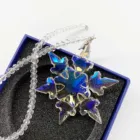 Christmas Tree Ornament Christmas Tree Star Ornament Crystal Snowflake