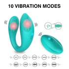 New Sex New Amazon Hot Sale C Shape Waterproof Sex Toys Vibrator Remote Control Couple Spot Vibrator
