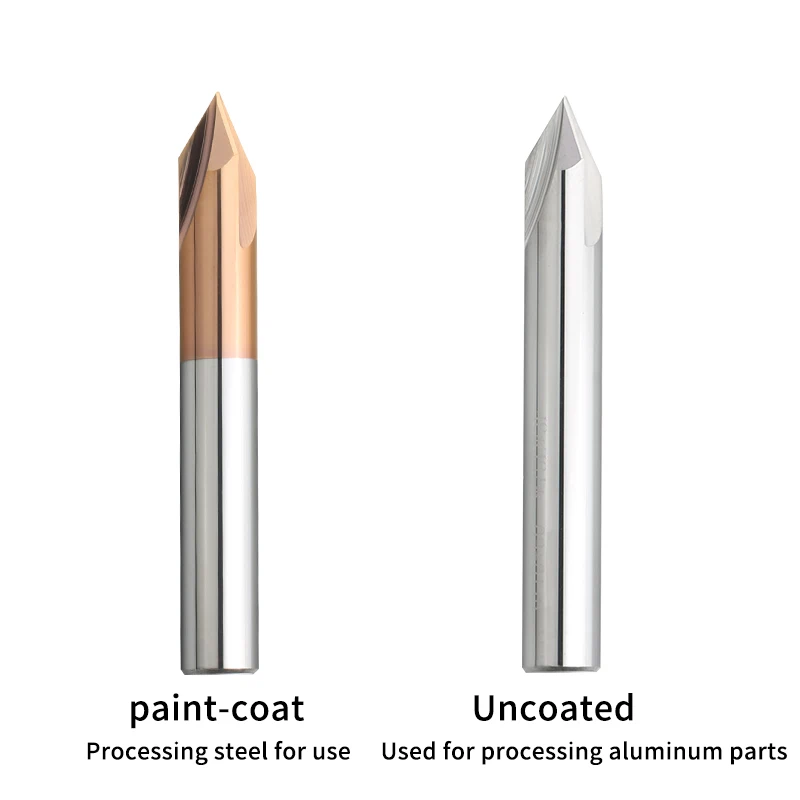 High Quality CNC Tungsten Carbide Chamfering Cutter End Mill 60 90 120 Degree with Altin/Tin Coating ODM/OEM Customizable supplier