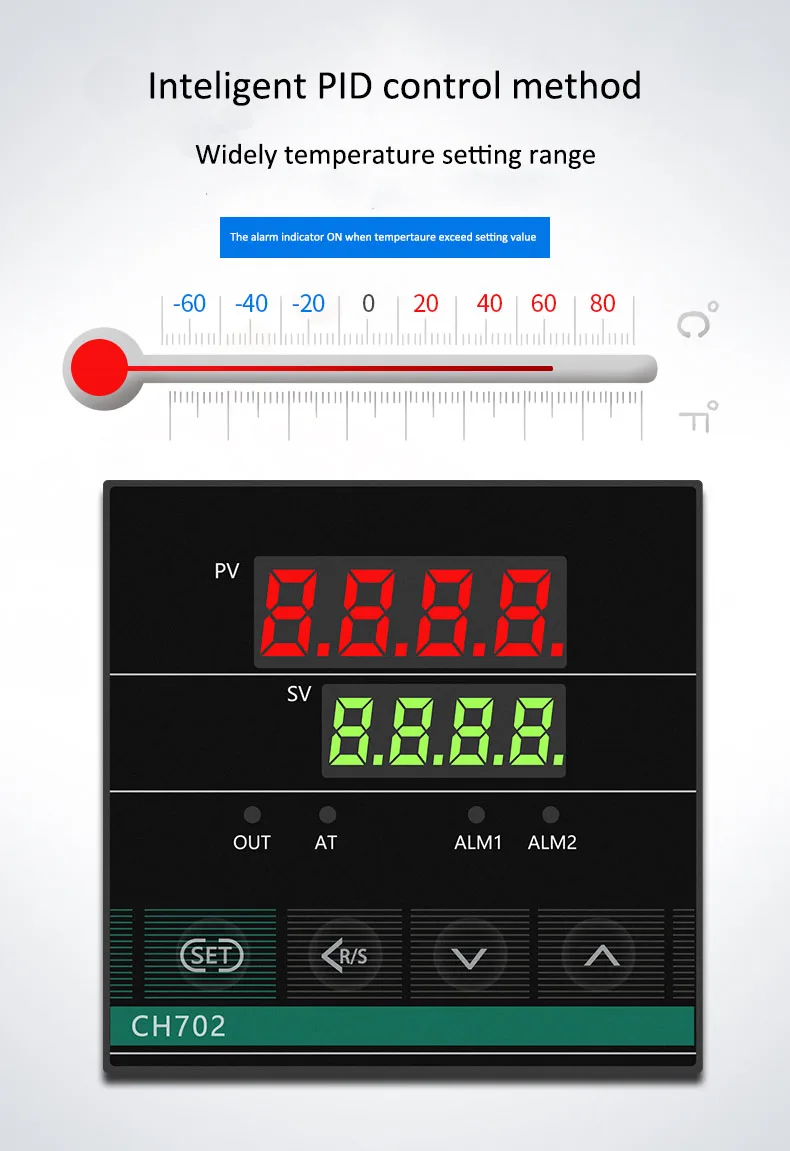 RKC digital PID temperature controller thermostat CH102,pid controller