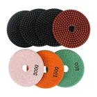 Pad Angle 100mm Stone Diamond Pad Granite Polishing Pad For Angle Polisher