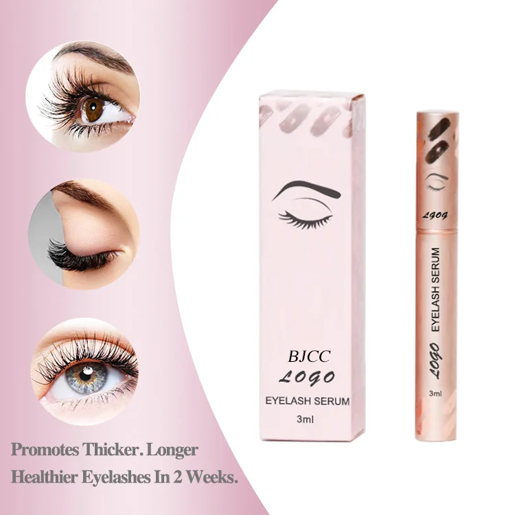Europe No Brand Pumpkin Seed Extract Organic Makeup Eyelash Extensions Growth Serum Brow Eye Care Lash Regrow Enhancer 3 in 1