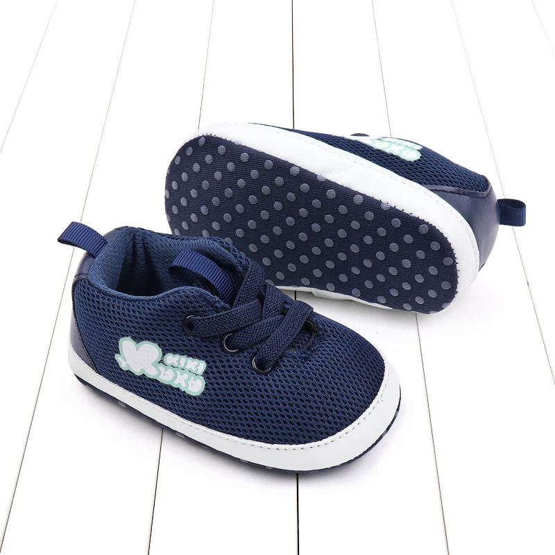 New Arrival Spring& Autumn Breathable Mesh Soft-soled Baby Sports Shoes for Boys and Girls factory