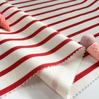 Spandex Fabric Jacket Classic Stripes 95% Polyester 5% Spandex Punto Roma Fabric For Jacket