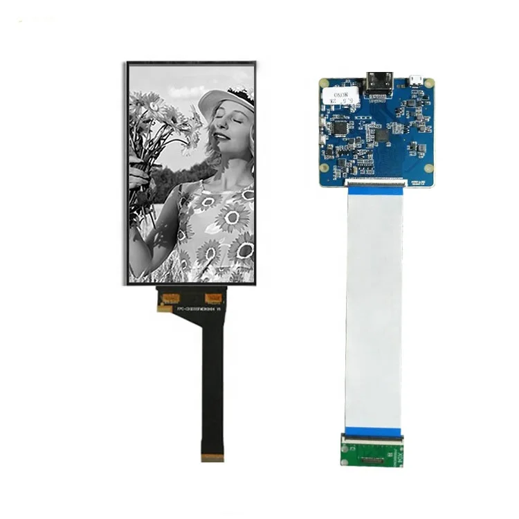 5.5 inch monochrome lcd