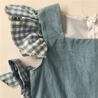 Fashion Toddler 2020 New Arrival Fashion Bicycle Print Toddler Girls Jumpsuit Outfit Bow Design Sweet Girls Summer Clothing
