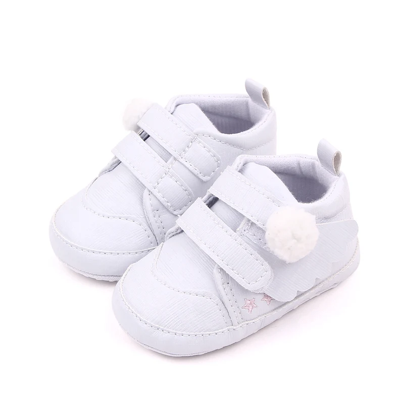 Spring and Autumn New Boys and Girls wings PU Surface Casual Shoes Baby Walking Shoes details