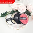In 2020 The New Fashion Cosmetics Accessories Cleaning Pad Reusable Micro-fiber Sponge Makeup Remover Pad