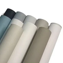 Customized Solid Colors Decorative Films PVC Laminating film Vacuum Press PVC Film for Kitchen Cabinet Furniture Door