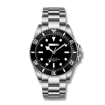 New arrival OEM men watches white dial 30ATM army style automatic diver diving watches for men