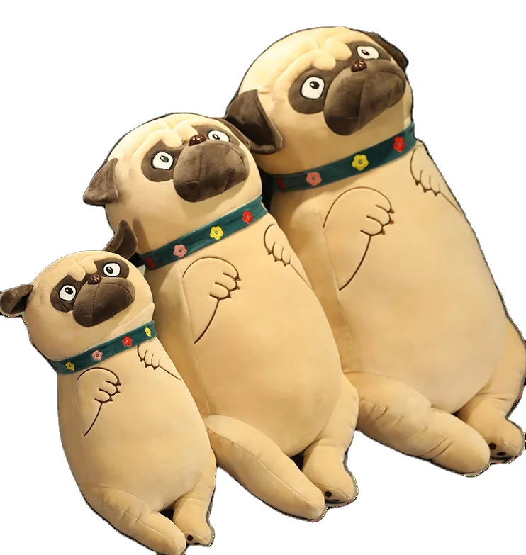 Shar Pei Big Pug Plush Pillow Stuffed Pug Soft Toy Cuddly Animal Cushion  For Friends And Kids - Buy Pug Plush Pillow,Pug Plush,Pug Dog Soft Toy  Product on 