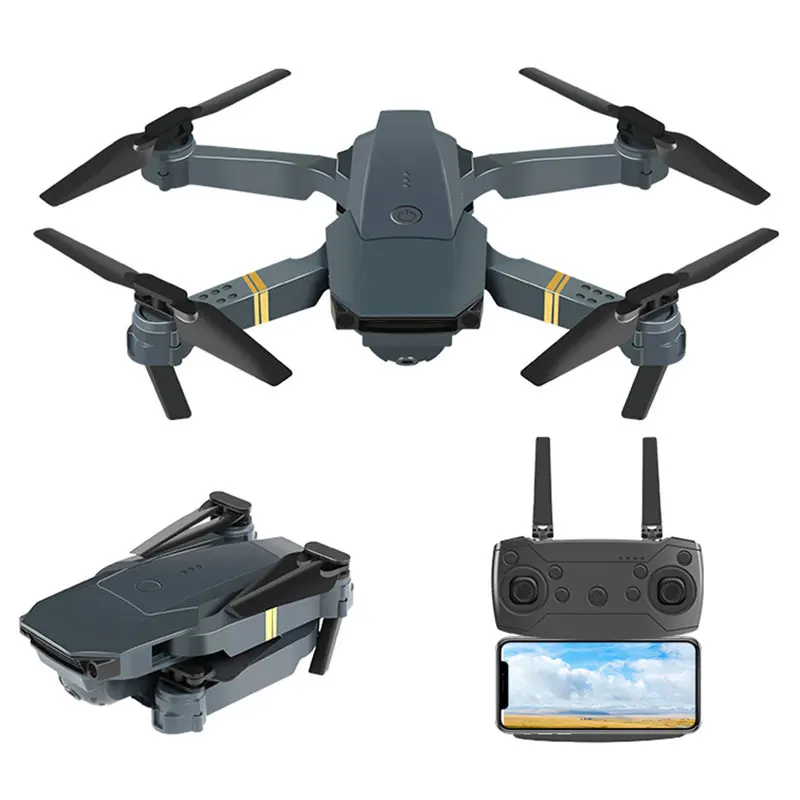 E58 WIFI FPV Wide Angle HD Camera High Hold Mode Foldable Arm RC Quadcopter Dron 