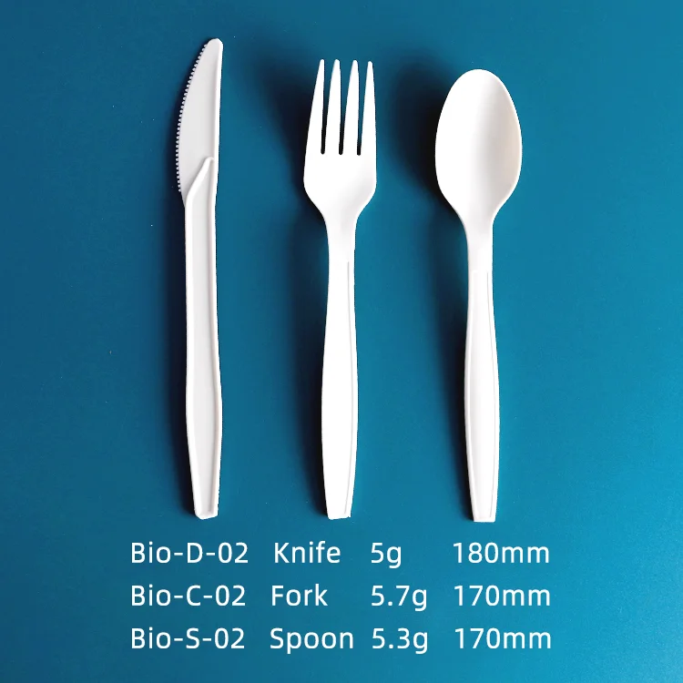 Eco-friendly Biodegradable Disposable Plastic Cpla Corn Starch ...