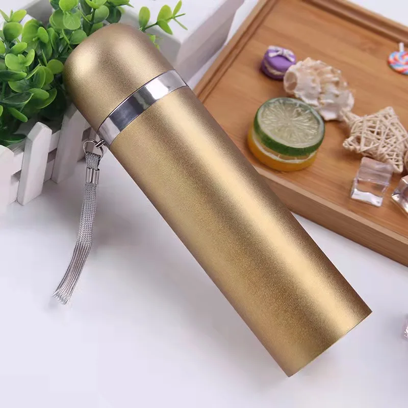 Cycling Sports Stainless Steel Water Bottle Leakproof Portable Insulated Hot Cold Water Bottle Kids School vacuum flask