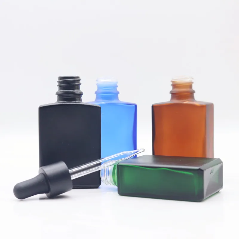 Oz Rectangular Beard Essential Oil Bottles Ml Ml Ml Rectangle