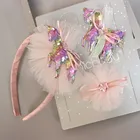 Kids Set Lovely Children's Hair Hoop Princess Decoration Suit Children 's Hair Kids Accessories Hairpin Set