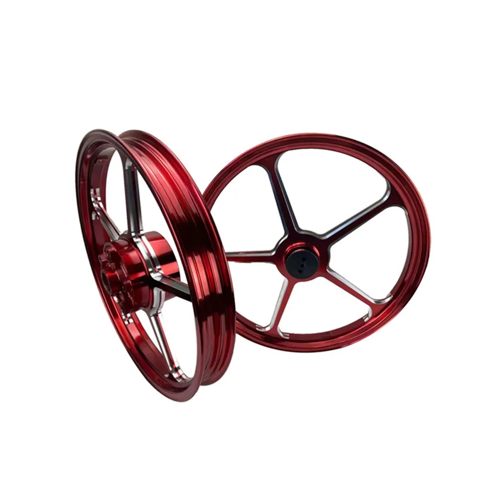 Wholesale Customized Durable High Precision Aluminum Motorcycle Wheels New Condition Colorful Design
